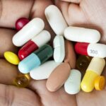 Closeup of pills